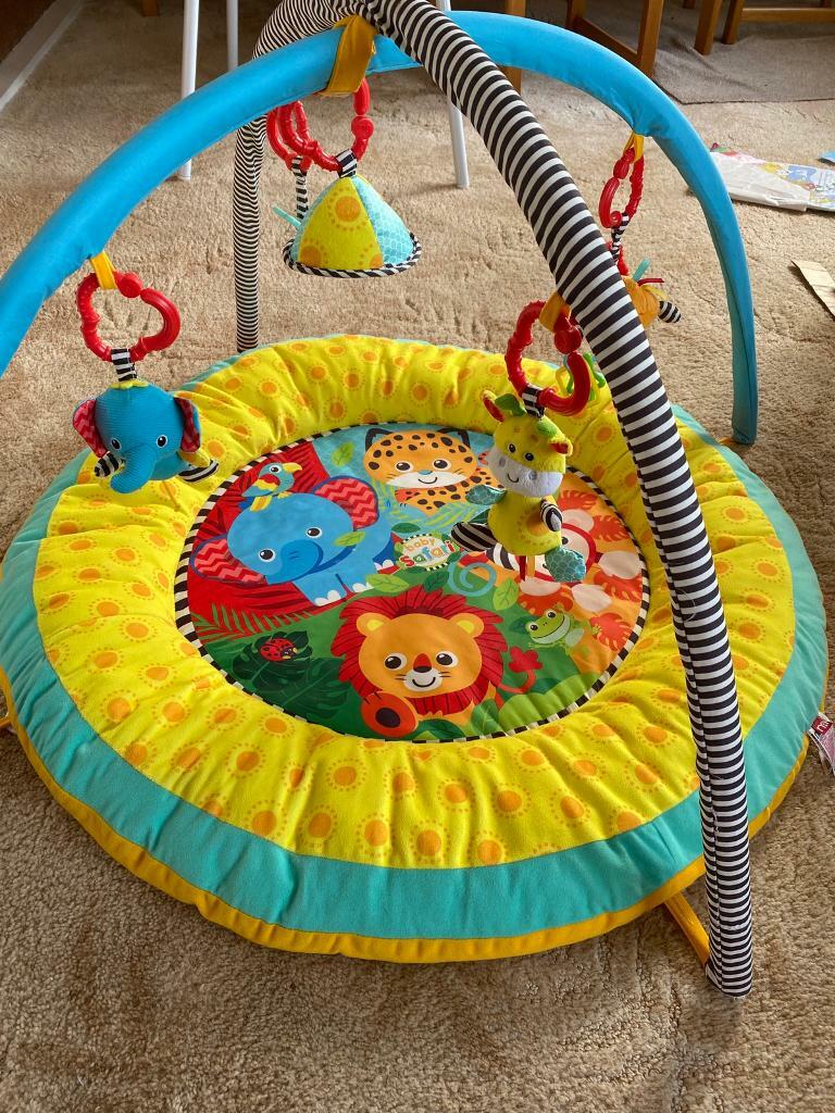 mothercare baby safari playmat